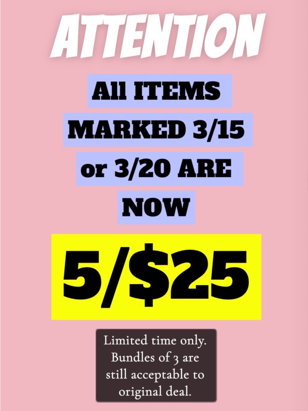 Pink Promotional Phone Accessory Listing